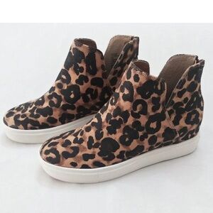 Steve Madden Animal Print Slip-Ons